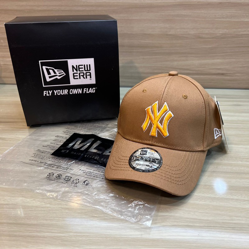 TOPI NEW ERA MLB NY WHIRE LIST ORIGINAL BROWN