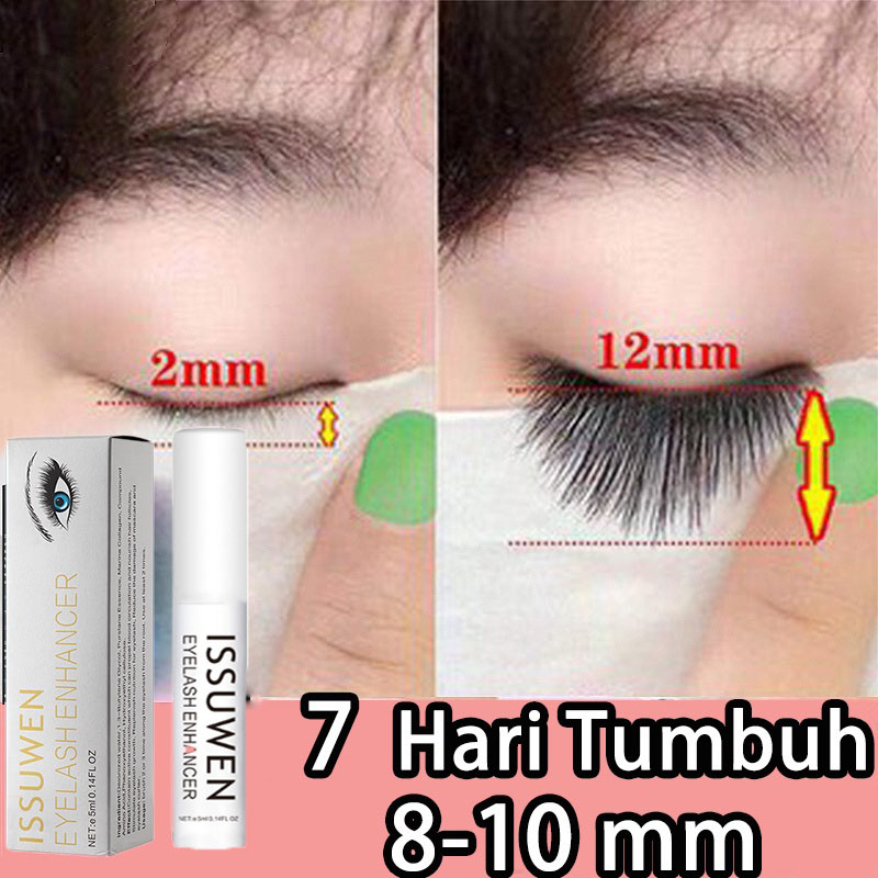 penumbuh alis penumbuh bulu mata penebal alis dan bulu mata 5ml Serum Pertumbuhan Bulu Mata Cepat 7 Hari Penebal Pemanjang Bulu Mata dan Alis Perawatan Bulu Mata