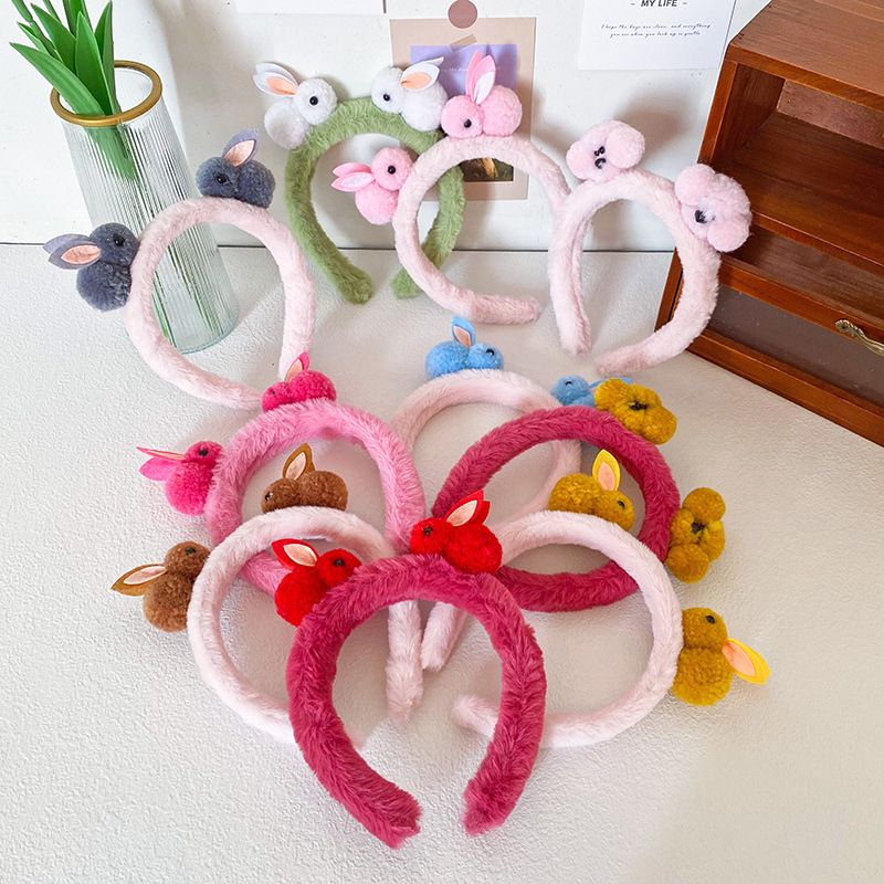 TS01- BD0068 BANDO MOTIF KELINCI / HEADBAND RABBIT BONEKA KELINCI BANDO LUCU FASHION WANITA