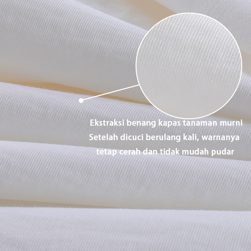 XiaoZhaiNv Kaos Atasan Oversize Wanita Colorful Magic Cube Pattern Lengan Pendek A0480