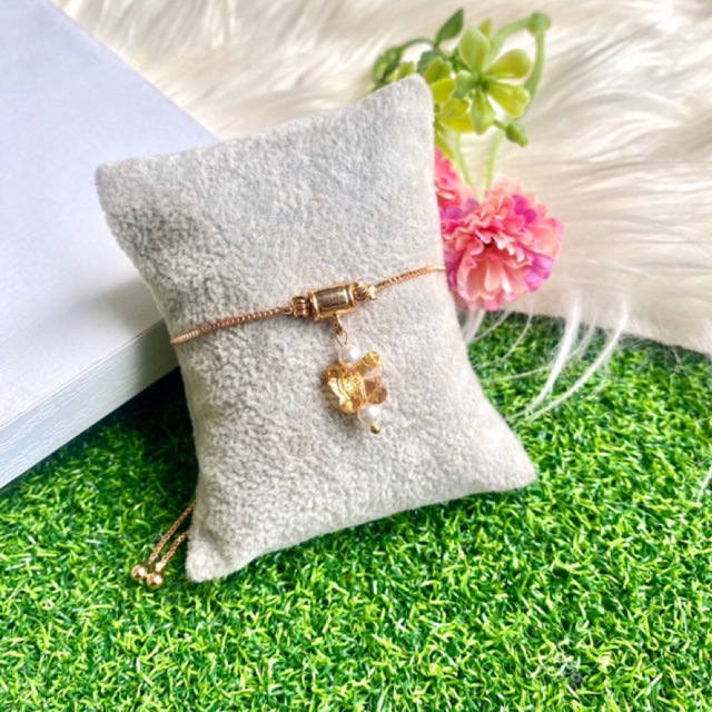 Aksesoris gelang Serut Swarovski
