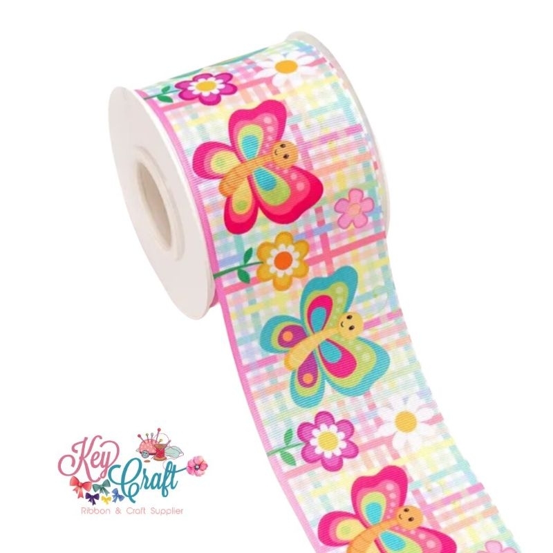 

Pita Grissgrain motif Butterfly line size 3,8cm