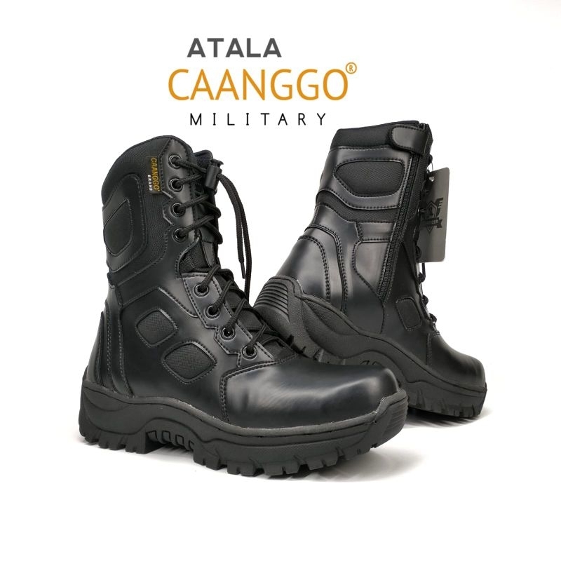 Caanggo -Sepatu pdl tactical outdoor boots safety C-2ATL HITAM