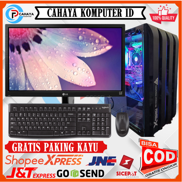 PC SERVER  INTEL I7 RAM 16GB SSD 512GB LAN EXTERNAL GARANSI RESMI MURAH