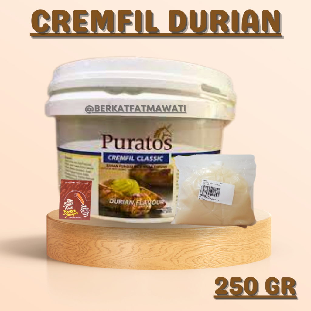 

SELAI PURATOS DURIAN REPACK 250 GR