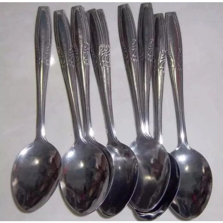 Sendok Makan Glowsy GSF 888 Stainless 12 Pcs Eating Spoon Cutlery