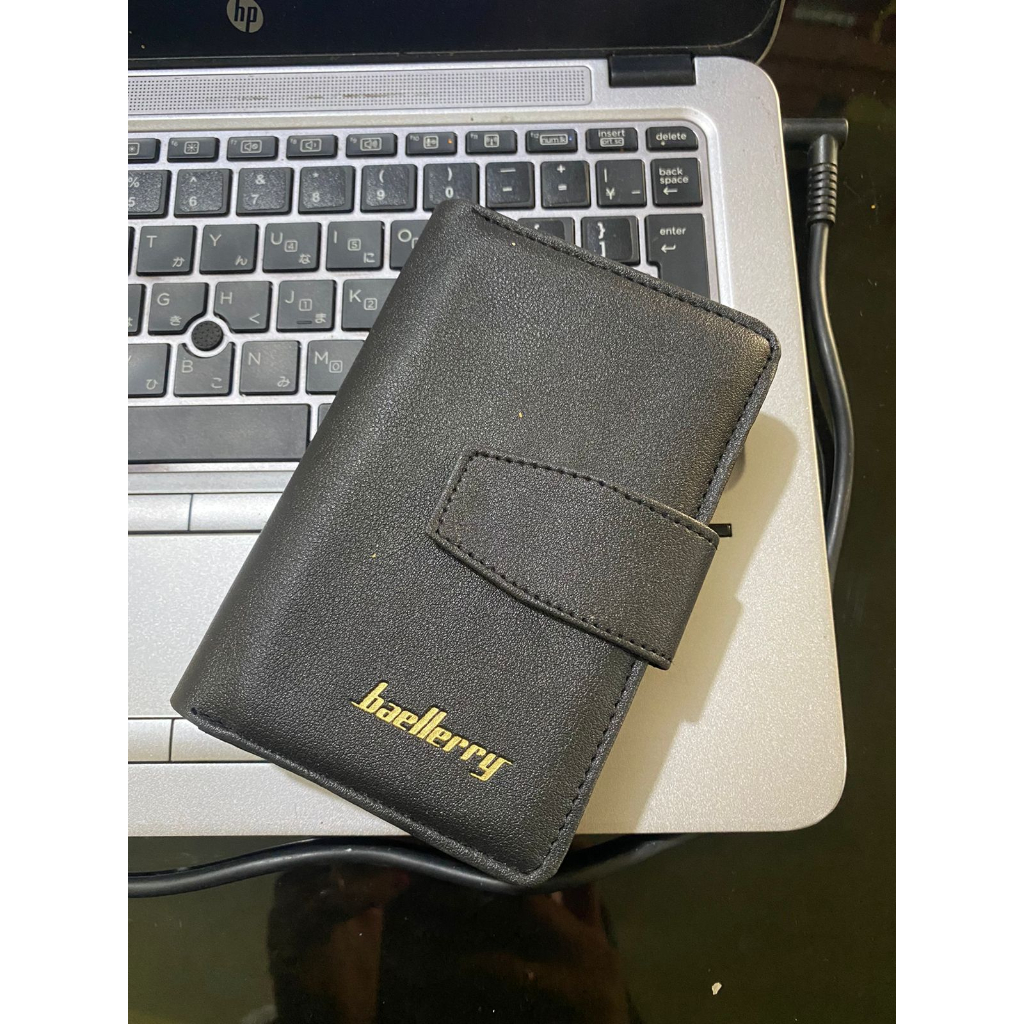 DOMPET LIPAT WANITA SISUKA BAELELRY ORIGINAL KULIT IMPORT 4 SLOT KARTU