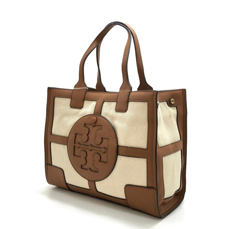 TB Ella Canvas Quadrant Medium Tote