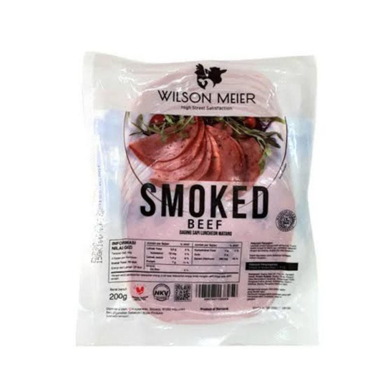 

Wilson Meier Smoked Beef 200 gr (Frozen Food)