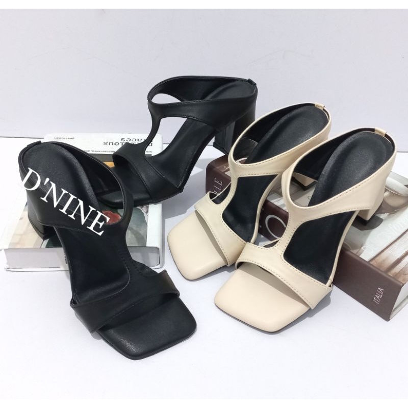 Moolan DV 20 Sandal heels wanita 7cm