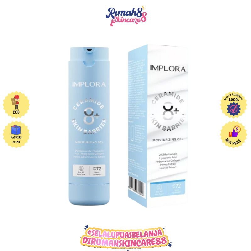 IMPLORA 8+ Ceramide Skin Barrier Moisturizing Gel