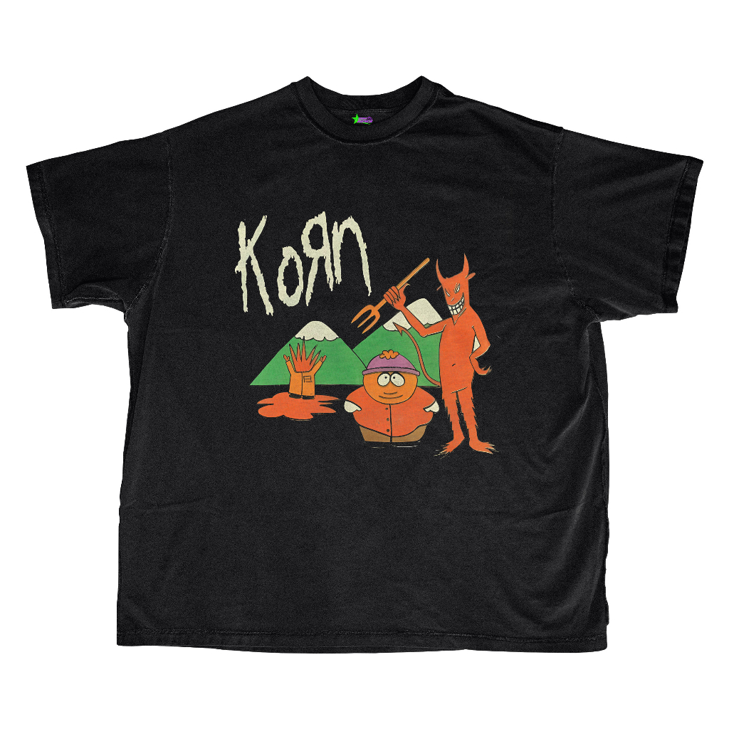 Kaos band Korn hell yeah vintage oversized