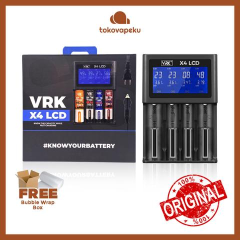 VRK X4 LCD CHARGER VRK X4 CHARGER 4 SLOT by PREVA X VRK