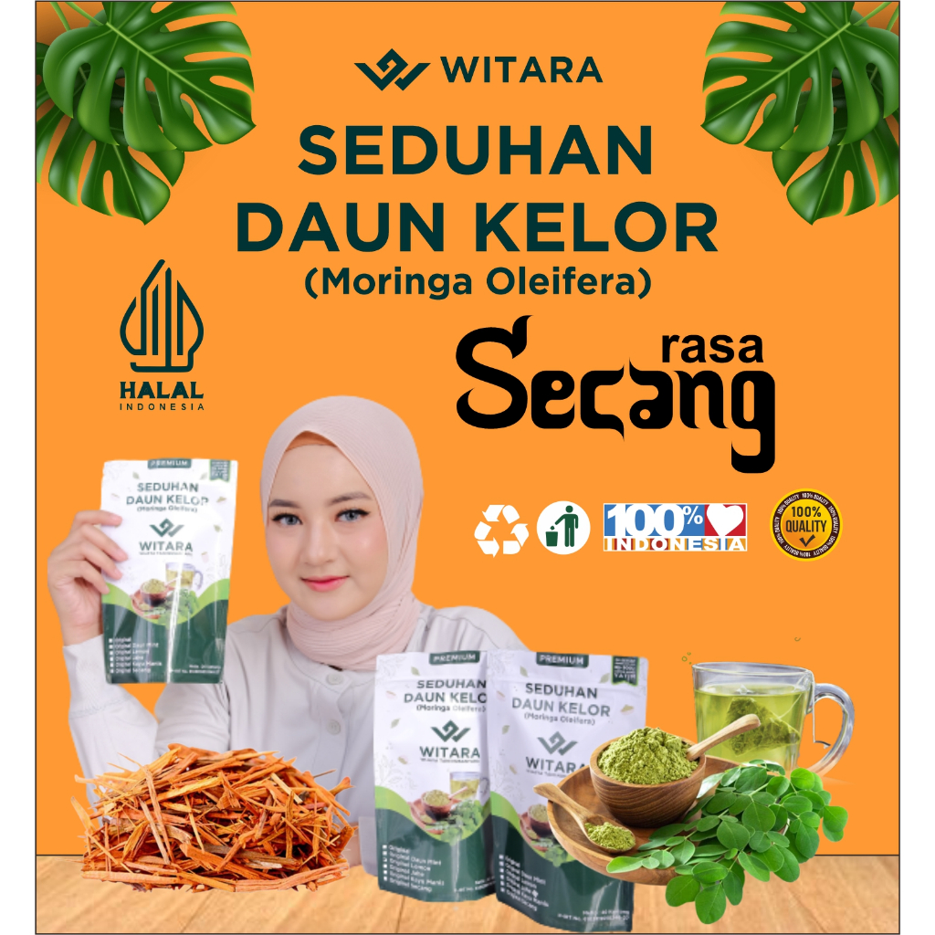 

Teh Kelor WITARA Teh Daun Kelor Rasa Secang