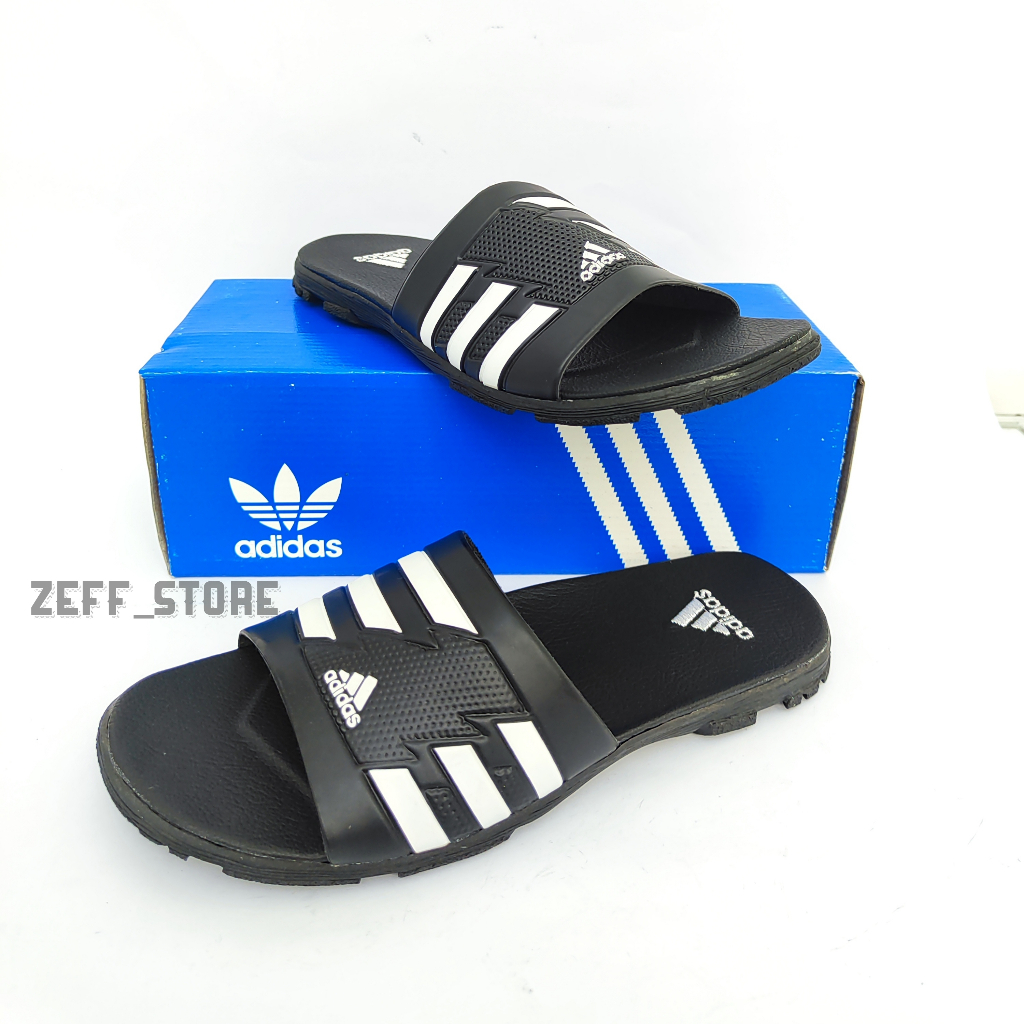Sendal Selop Pria -- Slip On Adidas