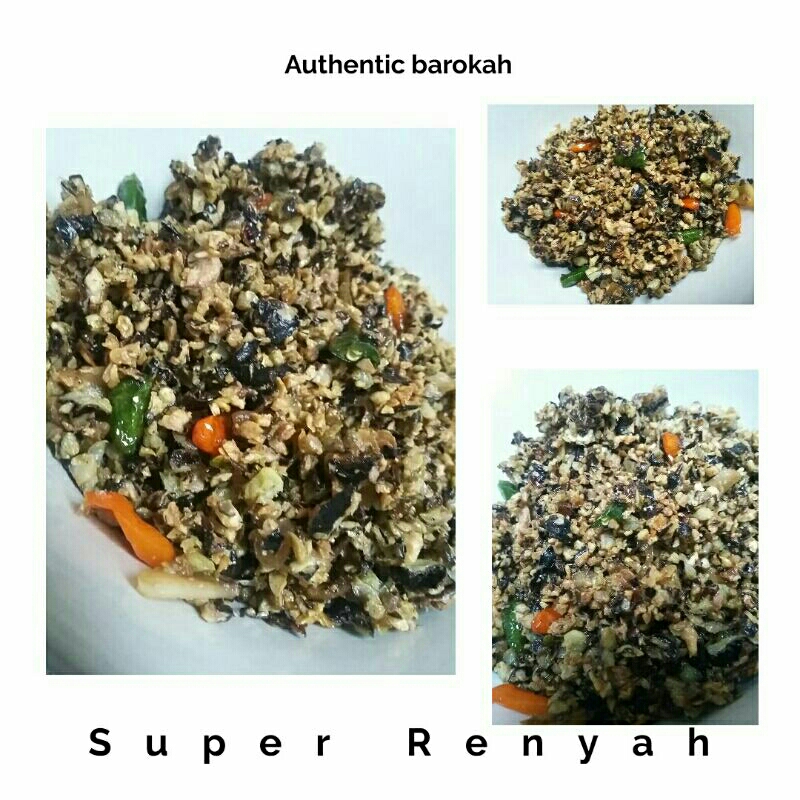 

Authentic | KABAU Julang Jaling Krispi Kering Original Pedas Barokah 500 Gram
