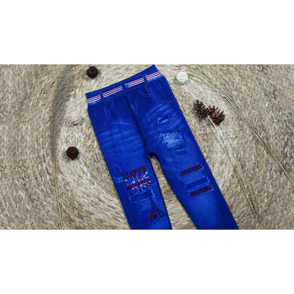 LEGGING DENIM ELASTIS / LEGGING ELASTIS