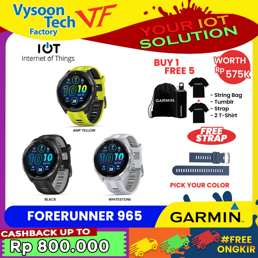 Garmin Forerunner 965 / 965 / FR965 / FR 965