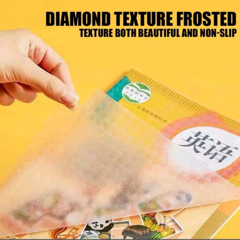 

SAMPUL BUKU STIKER WATERPROOF - DIAMOND TEXTURE
