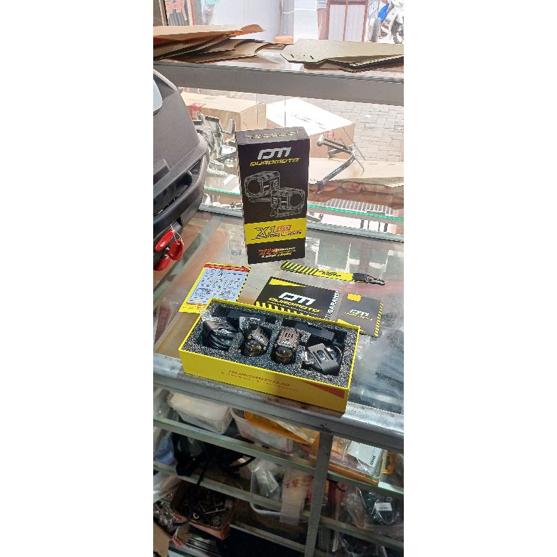 lampu motor lampu duromoto X1 mini projie original lampu tembak motor