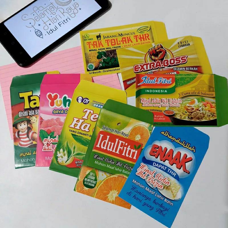 

AMPLOP ANGPAO LEBARAN / THR / IDUL FITRI