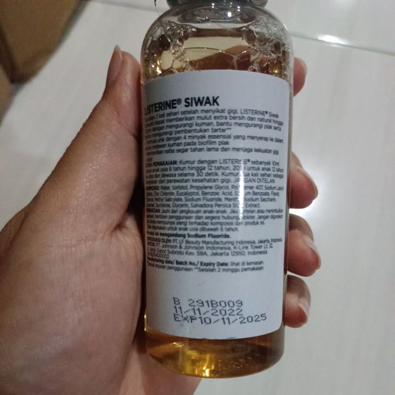 LISTERINE OBAT KUMUR 100ML