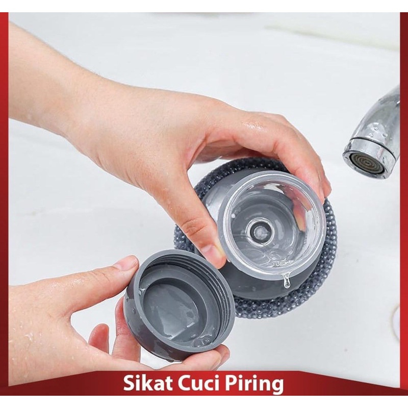 Spons Kawat Stainless Stell vibox Spons Pet Plastik BY SMOLL