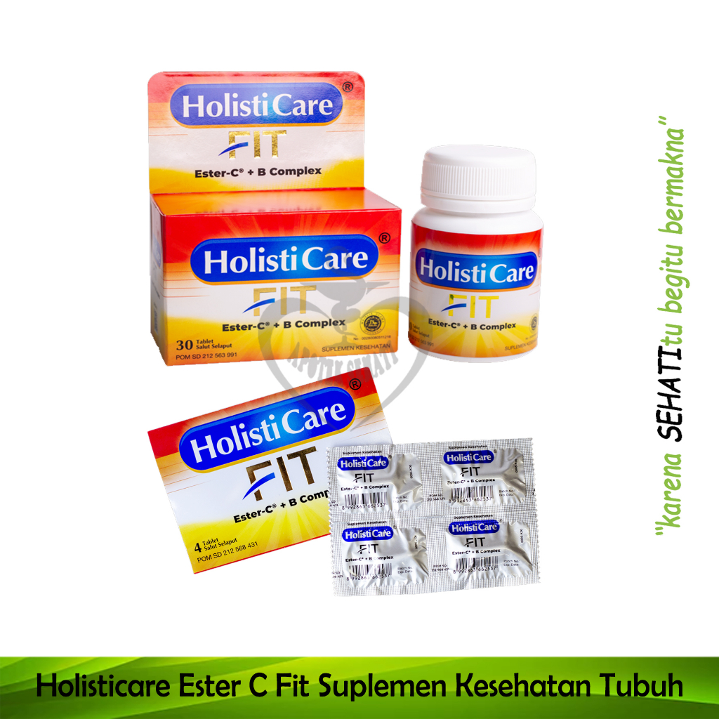 Holisticare Fit 30 Tablet Suplemen Kesehatan Ester C B Complex