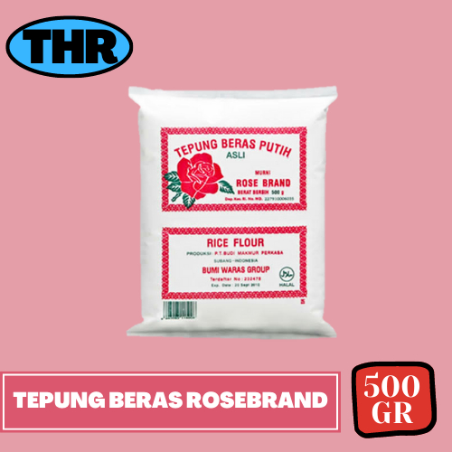 

Tepung Beras Putih Rosebrand 500gr