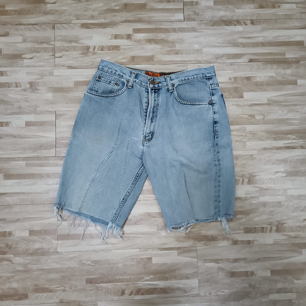 Celana Pendek Lea Jeans 606 Vintage Orange Tab Label Original Bekas 33