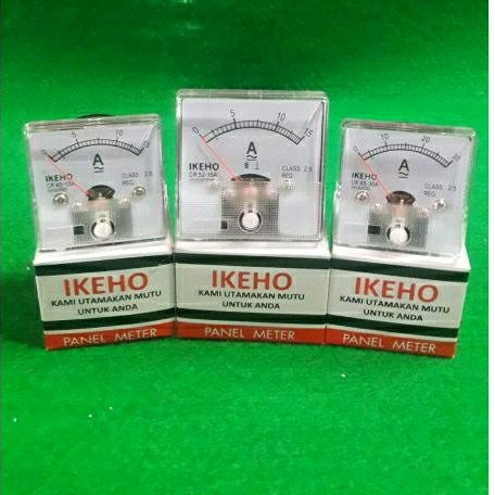 Amper Panel meter CR 45 / 52 fort/ koizumi / ikeho / 10 15 20 30 50a / AC DC