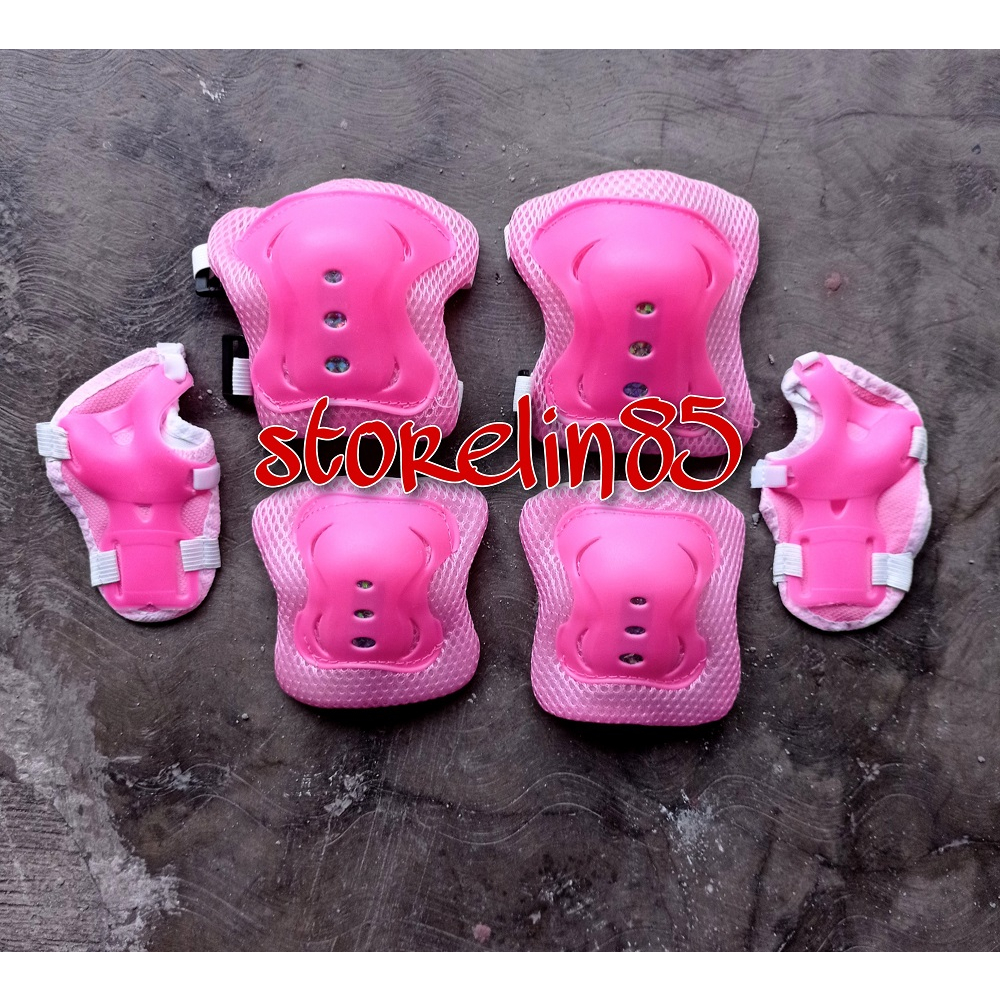 DEKER INLINE SKATE/ SEPATU RODA / Pelindung Lutut Sikut Sepatu Roda Anak