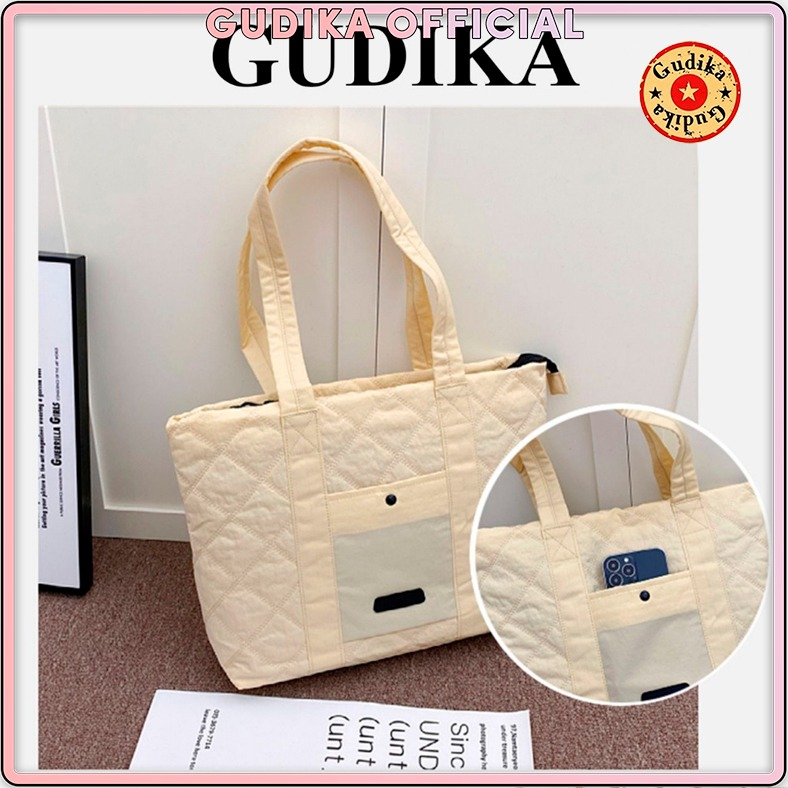 GUDIKA  Alita 66202 # Tas Besar Wanita Totebag Waterproof Import - tas selempang hand bag wanita