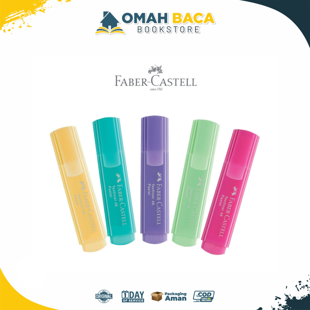 

Faber-Castell Textliner Highlighter Pastel Series 46