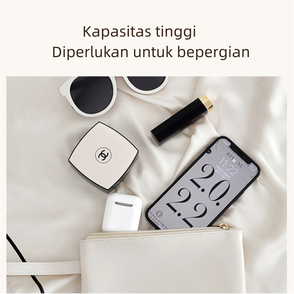 Dompet Wanita Ritsleting Kulit Panjang Impor Kulit Berkualitas Tinggi/travel pouch/ Tas Kosmetik Portable Travel Pouch Cosmetic/Skincare/Make Up Organizer