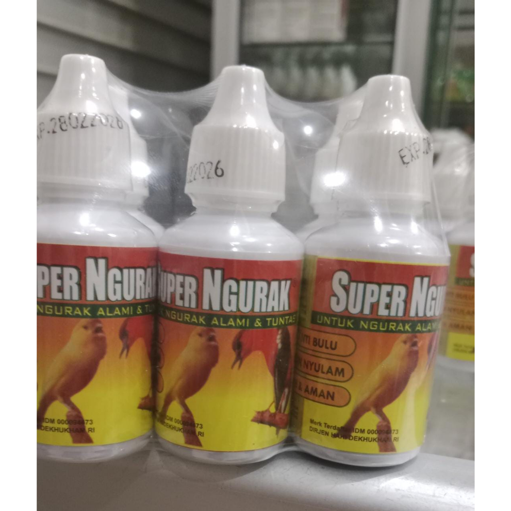 SUPER NGURAK SUPER KICAU VITAMIN BURUNG PENUMBUH BULU