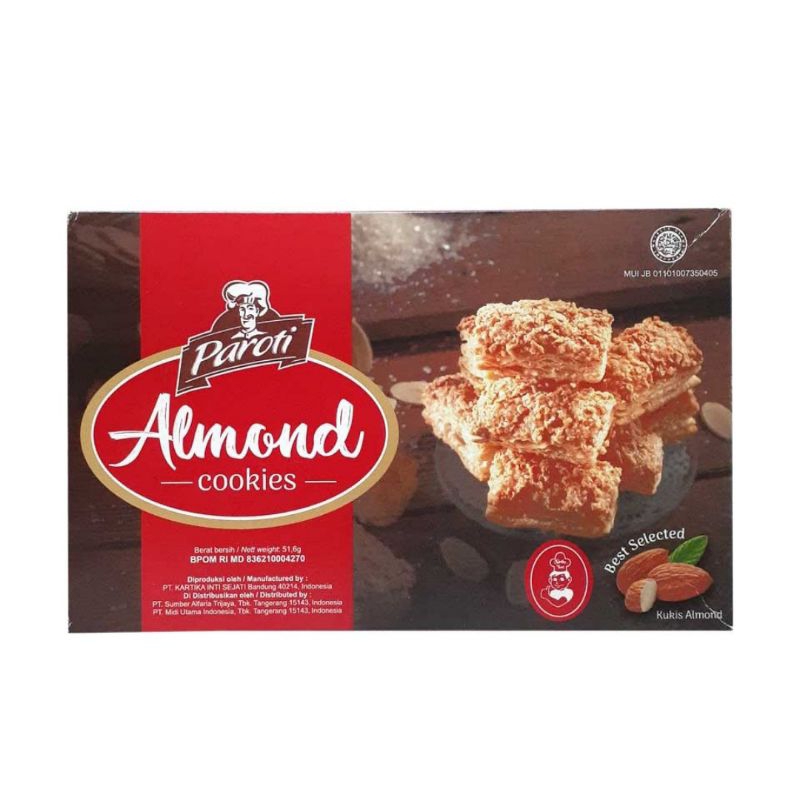 Paroti Almond Cookies Box 51.6g