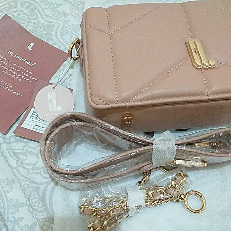 Seoul bag pink Blush by heylocal local.id New with tag