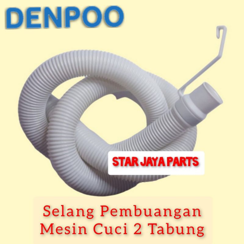 Selang Pembuangan Mesin Cuci DENPOO 2 Tabung