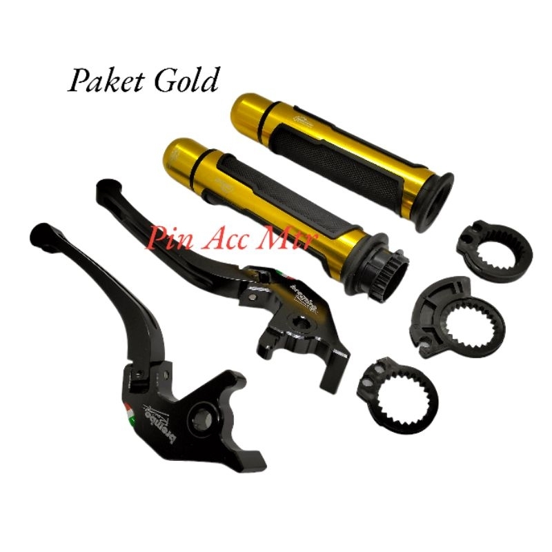 Paket Handle Rem New Lipat+Hangrip Gas Motor Model Barracuda Pluse Jalu Stang PNP Motor Nmax Old Nmax New/Pcx150 Pcx160/ADV 150 Pnp