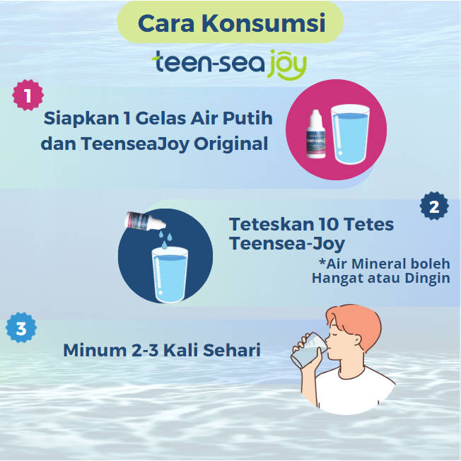 Teen-Sea Joy TEENSEAJOY | TENSIJOY dengan Kandungan Deep Sea Mineral dengan extract Garcinia Solusi Jaga Kesehatan Kestabilan Darah