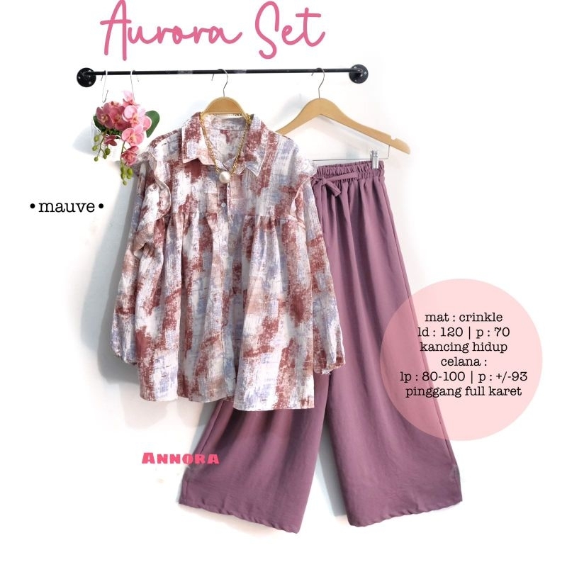 setelan wanita aurora by Annora
