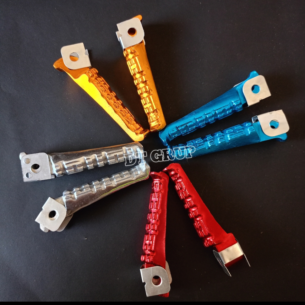 Foot Step belakang,motor Vixion Footstep Belakang Yamaha Vixion step jagung Vixion aneka warna