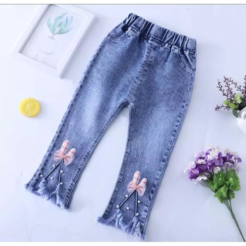 CELANA JEAN ANAK IMPORT PEREMPUAN 1-10 TAHUN /JEAN PANJANG