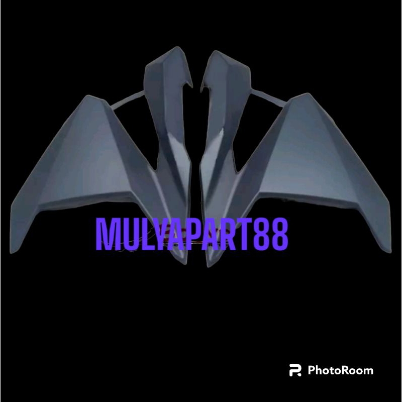 Cover Body sayap depan HONDA VARIO 125 150 Led 2015 2017 Biru doff