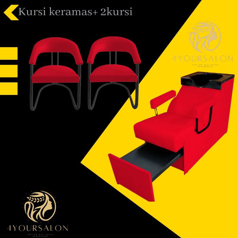 Kursi keramas salon kursi keramas barbershop kursi keramas kurai cukur Washbak keramas kursi cuci ra