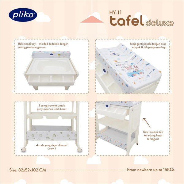 Pliko Deluxe Baby Tafel HY-11