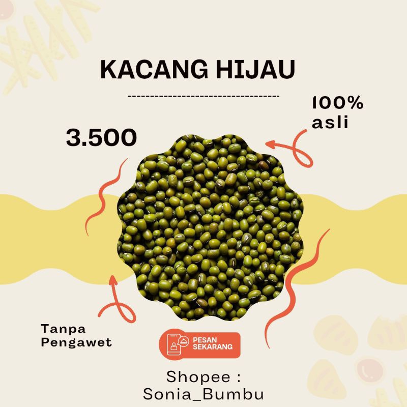 

KACANG HIJAU ASLI // 100 GRAM // KACANG IJO // KUALITAS PREMIUM