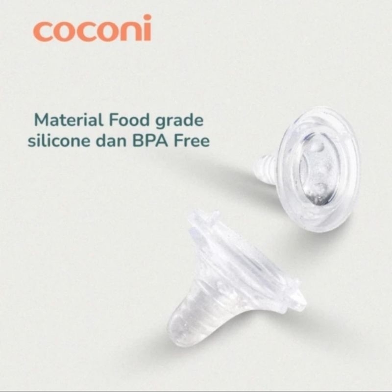 COCONI Wide Neck Nipple Replacement S M L (2 pcs)