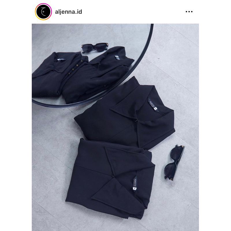 ALJENNA NWT FK MO BLACK MAZEN DAN LAEEBA DRESS BLACK MAZEN SIZE XXL